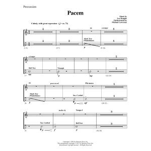 Pacem - Percussion